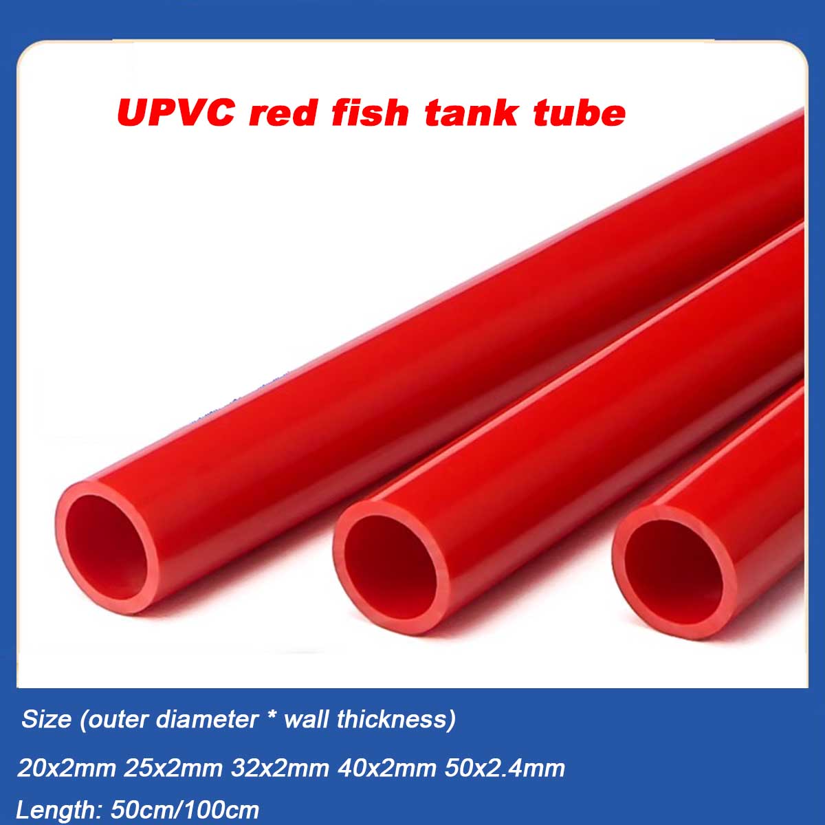 Planted Aquarium Youtube - 20 〜 50 ミリメートル UPVC チューブ水族館の水槽