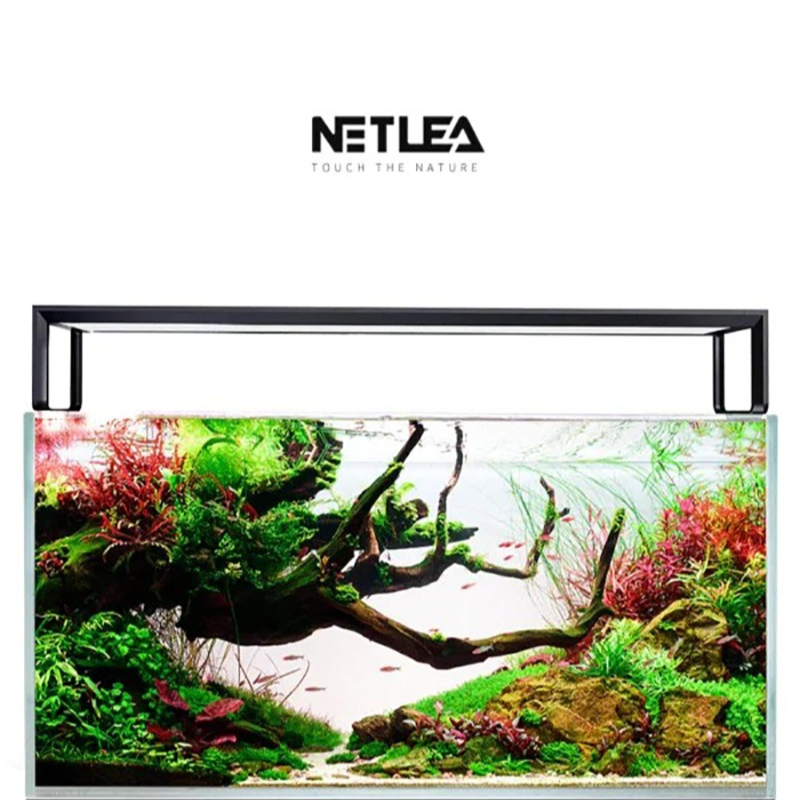 Planted Aquarium Aquascape - Netlea AT5S V3 スマートWiFiアプリ制御 フルスペクトル水槽植物育成ライト 魚タンク