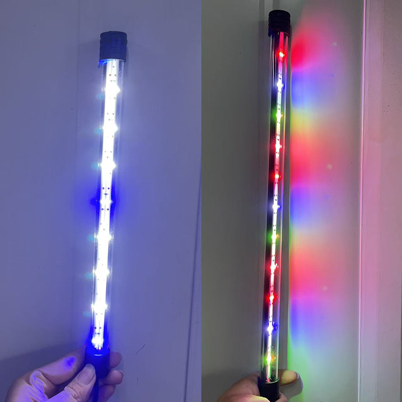 Aquarium Planted Tank Light - 水槽ライト水中照明水中ランプ植物成長ランプ 110V 17-47 センチメートル USB プラグ水族館ライト