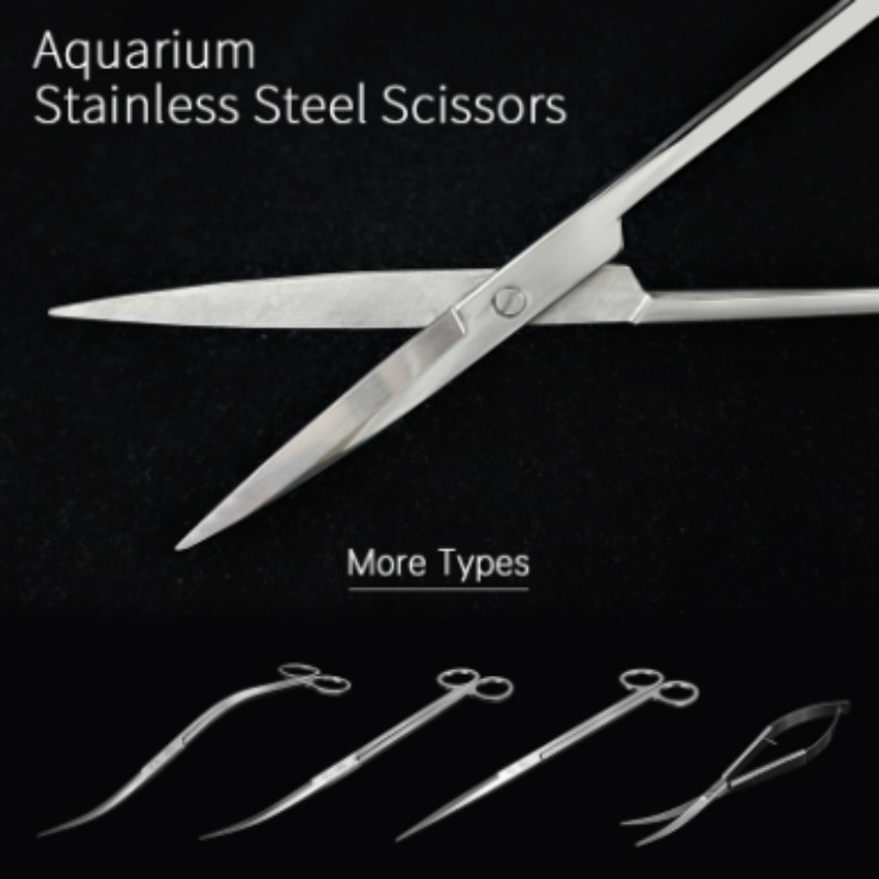 Planted Aquarium Products - ウィークアクア ステンレス製 水草用ハサミシリーズ シャープな剪定ツール 水槽用