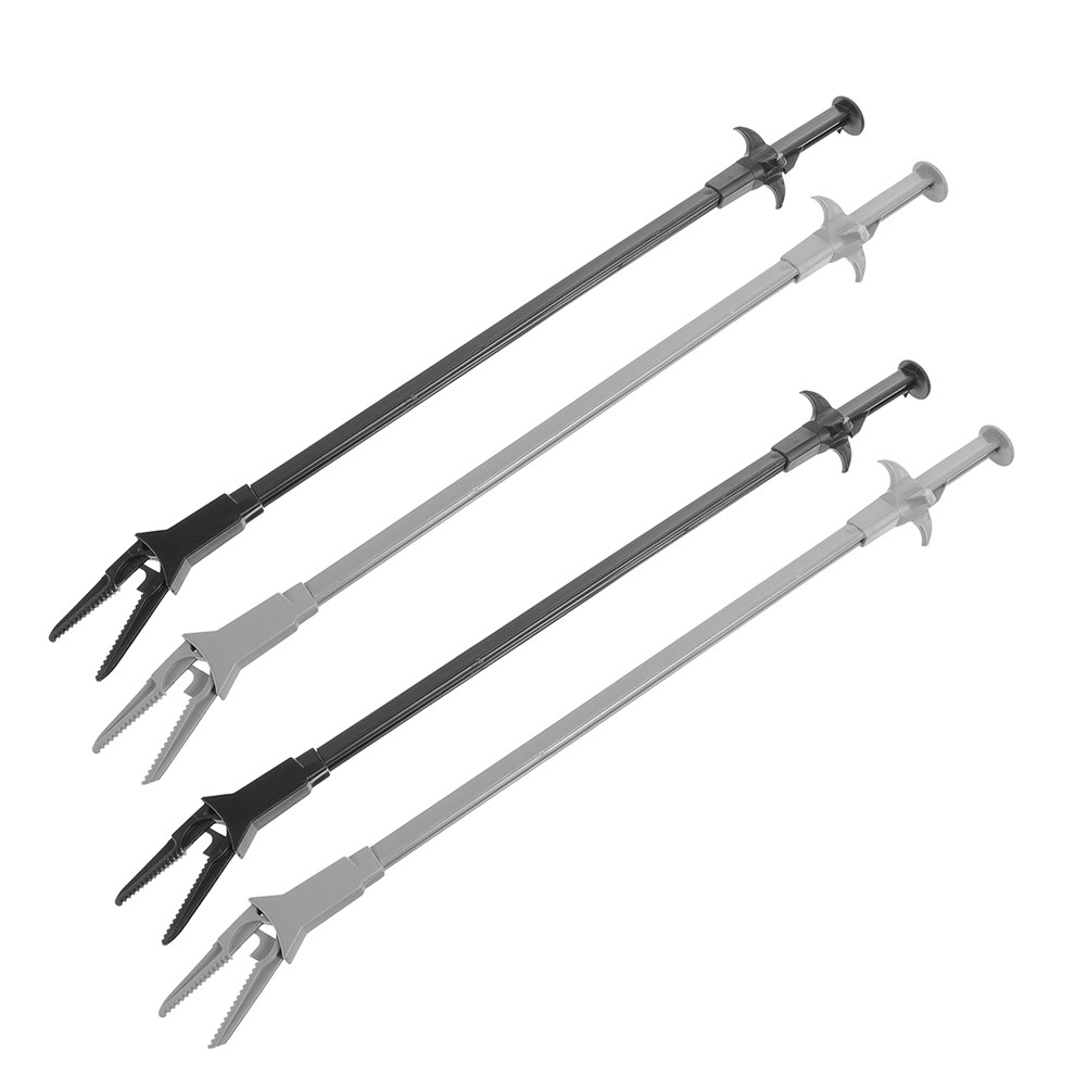 Planted Aquarium Tank Kit - 4個入り 水草植え付けクリップ 超長ピンセット アクアリウムツールキット 魚タンク用品 テラリウムアクセサリー