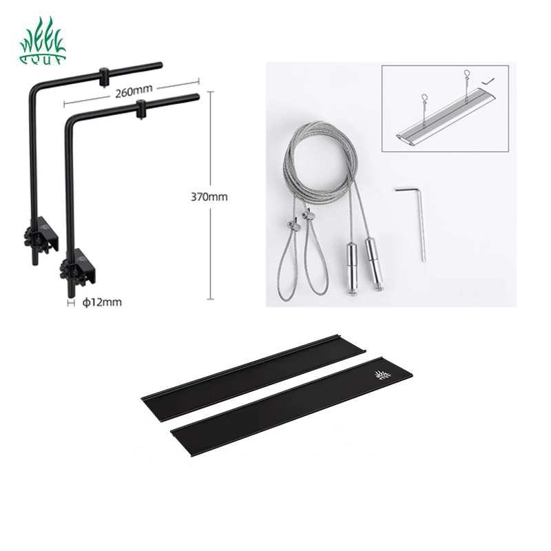 Planted Aquarium Tank Kit - 週の形をした装飾的なLEDシーリングライト,フィッシュランプ,水槽ライト,ハーブ製品