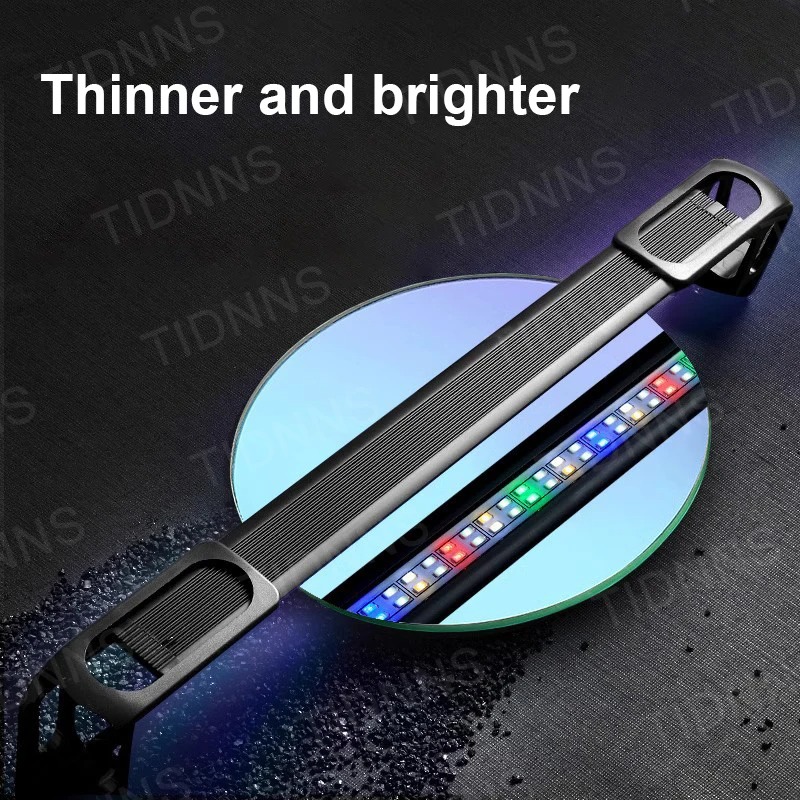 Aquarium Planted Tank Light - 水族館ライト Led 植物成長照明拡張可能な防水クリップオンランプ水槽 12-75 センチメートルメモリ機能