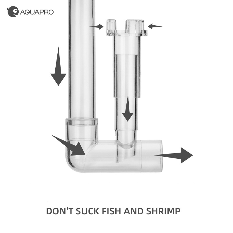 AQUAPRO 出口スキマー水槽ユリパイプ水族館入口と出口パ - Aquarium Lily Pipe のレビューと価格