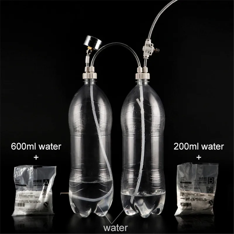 CO2発生器 水槽用CO2システムキット 発生器バルブボトル - Planted Aquarium Tank Kit のレビューと価格