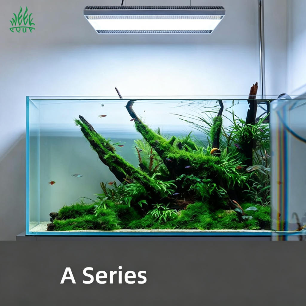 ウィークアクア A430Pro LED水槽ライト 120W  - Planted Aquarium Aquascape のレビューと価格