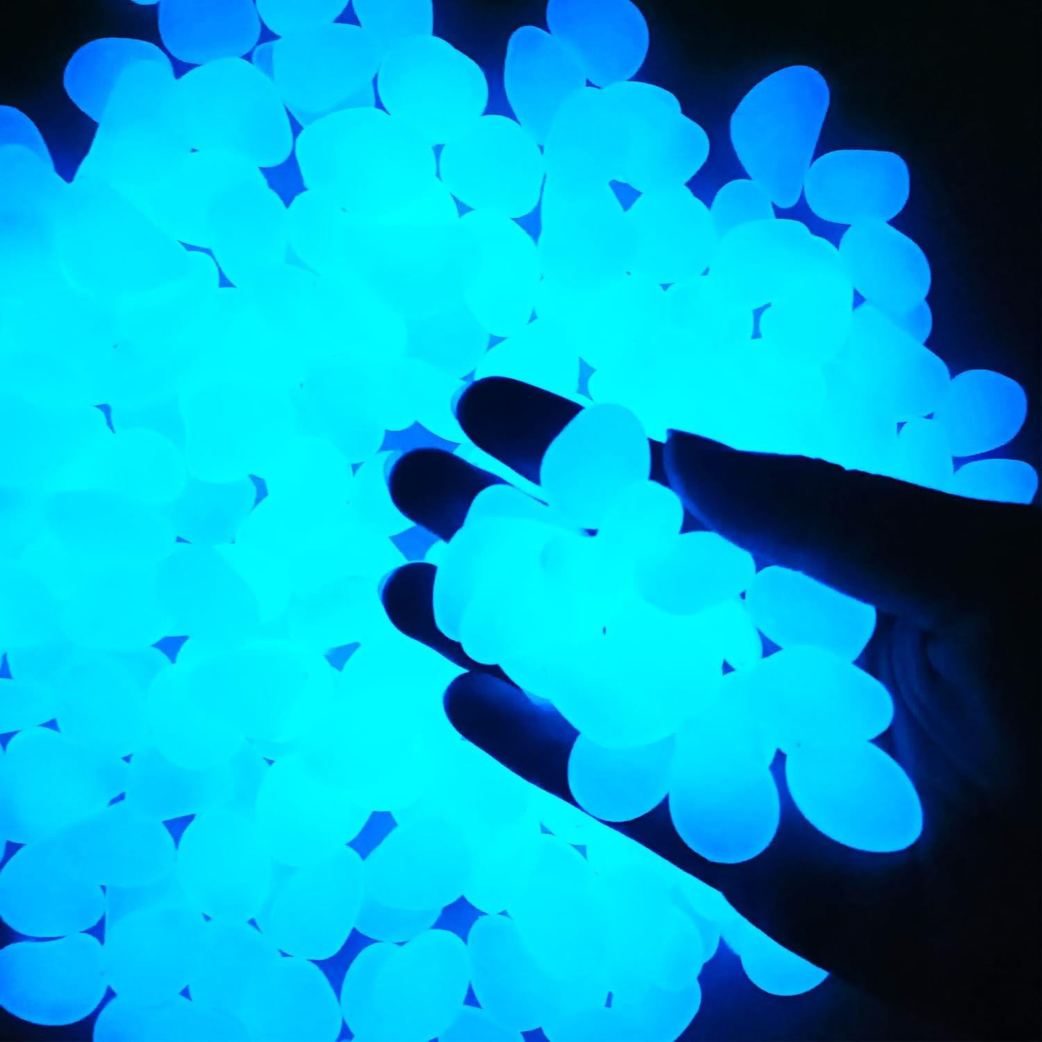 水族館用の暗闇で光る石,屋内と屋外の水槽用の白い小石,500 - Aquarium Sand White のレビューと価格