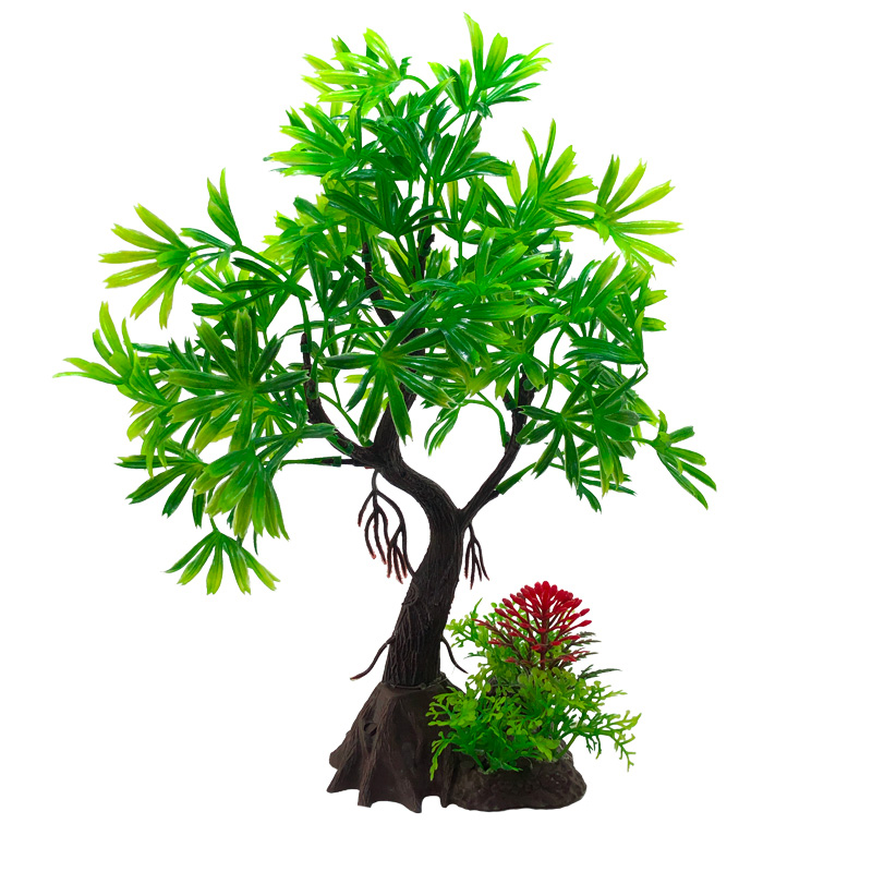 装飾的な人工植物,木,DIY,魚のタンク,イスラムの植物の草 - Planted Aquarium Media のレビューと価格