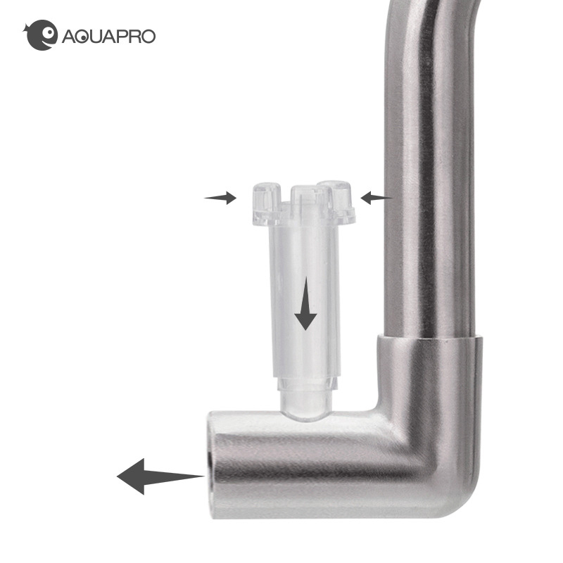 AQUAPRO ミニステンレス鋼流入流出スキマーパイプ水族館 - Planted Aquarium Mini のレビューと価格