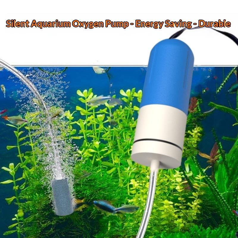 小型水槽用エアポンプ、省エネ1W設計、エアストーン付きで水槽 - Aquarium Lily Pipe のレビューと価格