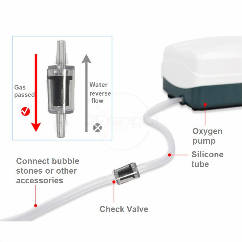 水槽用チェックバルブ、水族館水槽、酸素エアポンプ、ブラックミ - Aquarium Lily Pipe のレビューと価格