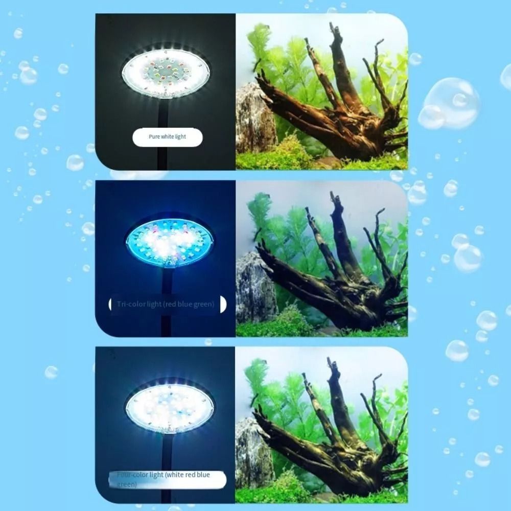 新しいミニ水槽クリップランプ 5/7 ワット LED 調整可 - Planted Aquarium Mini のレビューと価格