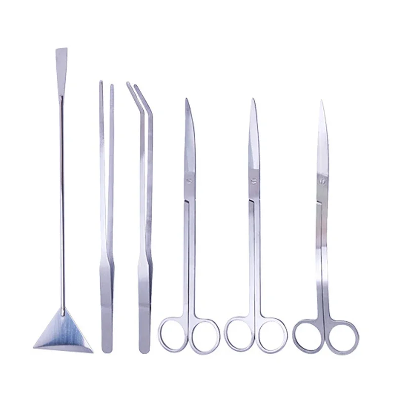 水族館水生トリミング植物ピンセットはさみへらアクアスケーピン - Planted Aquarium Tank Kit のレビューと価格