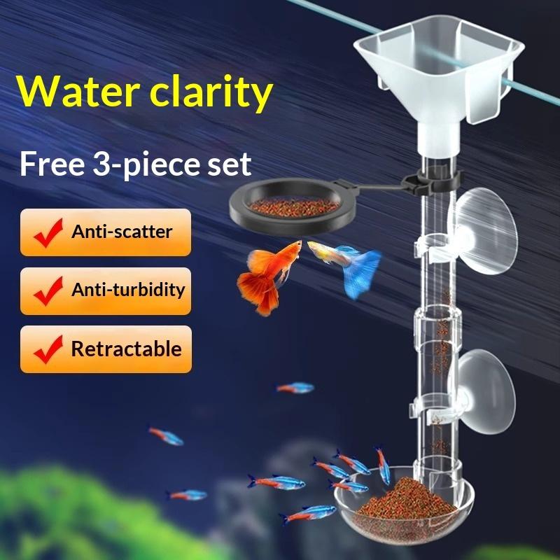 伸縮式水槽給餌チューブ、吸盤付き調整可能なアクリル製水槽フィ - Planted Aquarium Youtube のレビューと価格