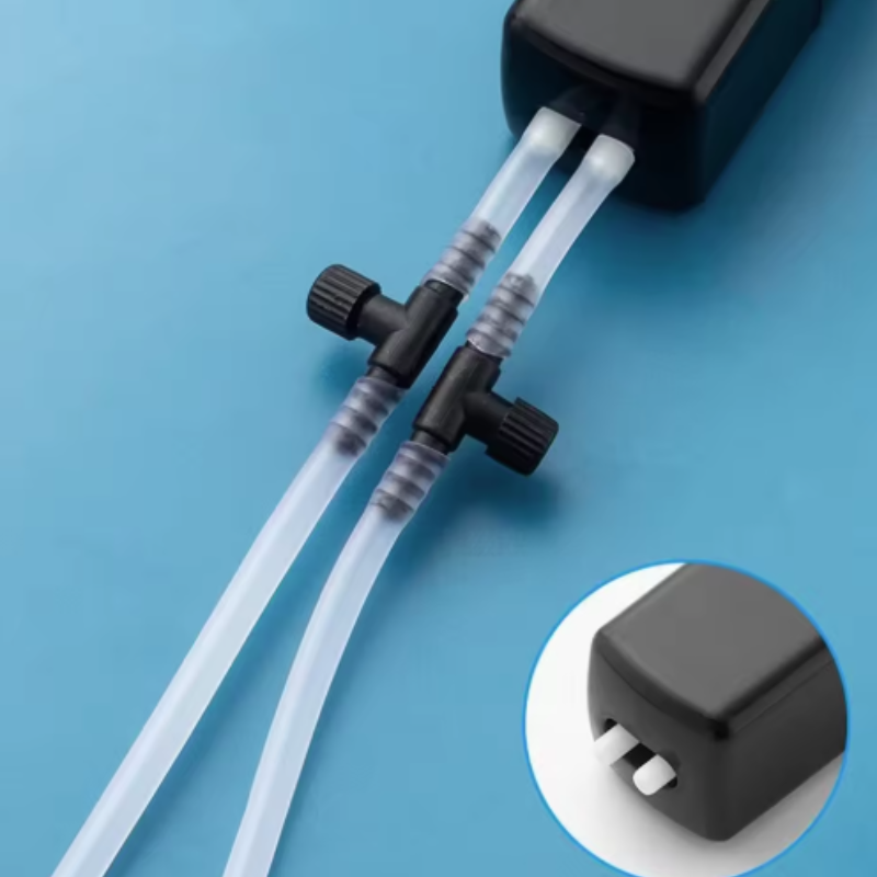 ミニ水槽エアポンプキット エアストーン付き USB給電式 静 - Aquarium Lily Pipe のレビューと価格