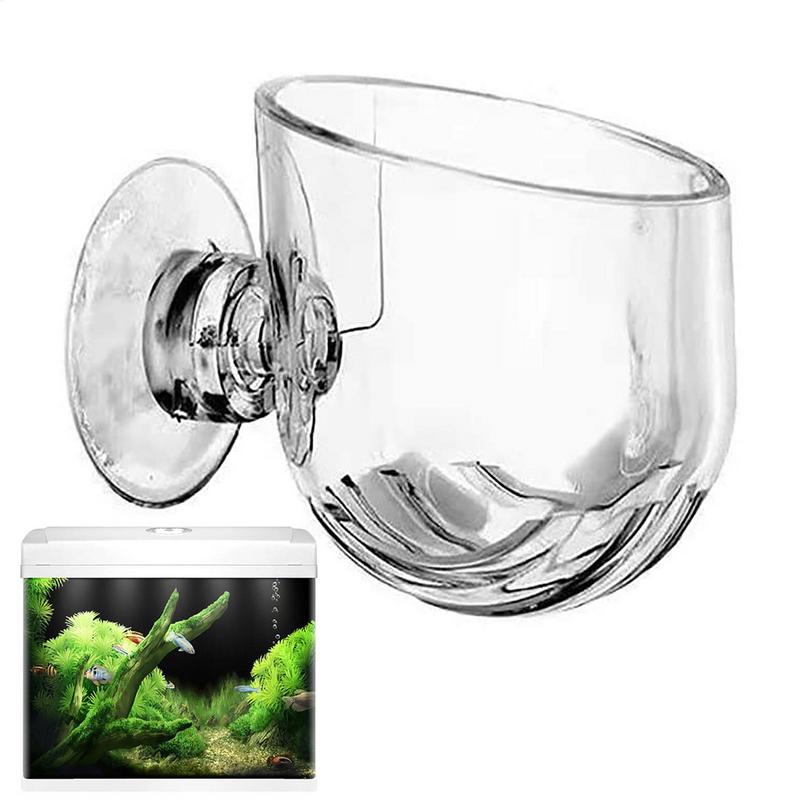 アクリル水生植物カップ水族館の水槽ガラス植木鉢吸引ホルダー給 - Aquarium Plant のレビューと価格