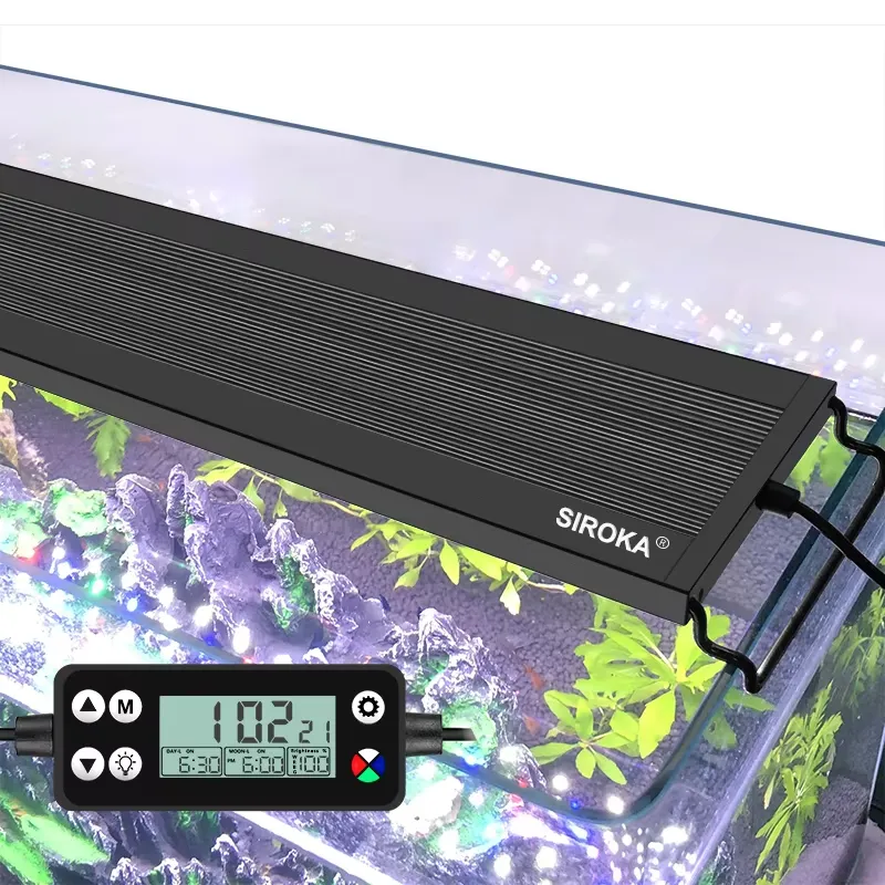 SIROKA SRK-YFT 90cm フルスペクトルLED - Aquarium Planted Tank Light のレビューと価格
