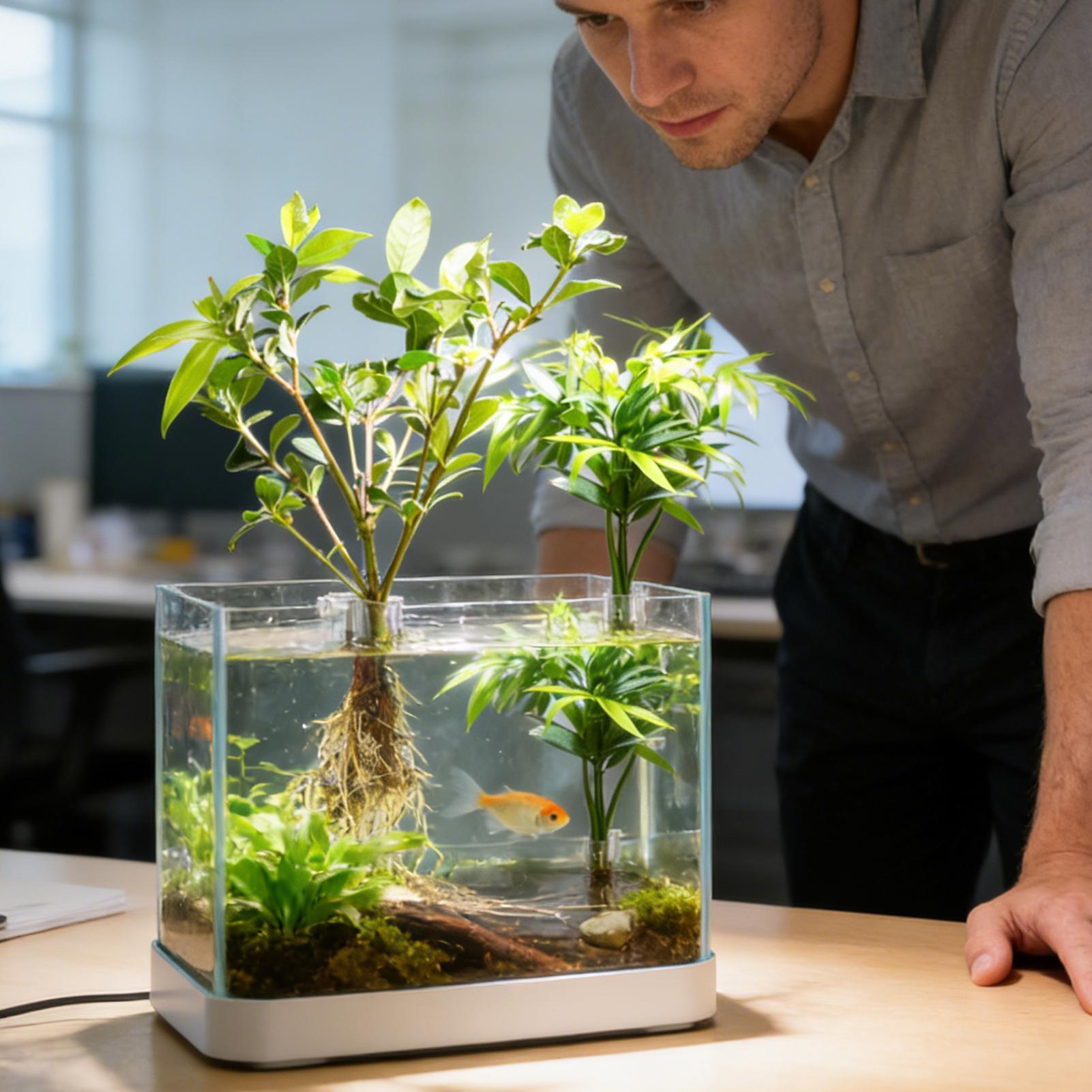ミニ水槽プランターポット 6 個水族館植物ホルダーサポートカ - Planted Aquarium Mini のレビューと価格