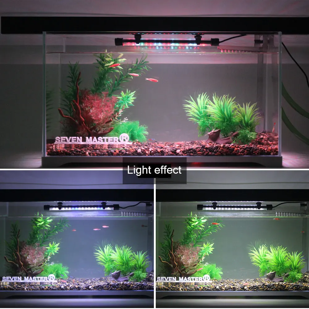 防水LED水族館植物成長ランプ,水槽ライト,水中水族館ライト - Aquarium Planted Tank Light のレビューと価格
