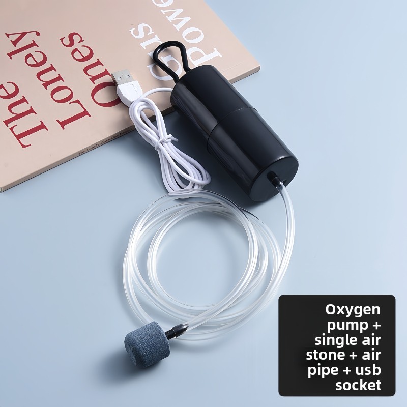 エアストーン 静音 酸素ポンプ 小型 酸素ポンプ ポータブル - Aquarium Lily Pipe のレビューと価格