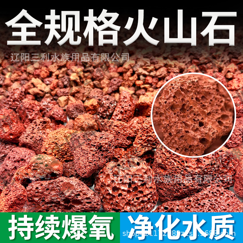 天然多孔質赤い溶岩石水槽フィルターメディア火山石、魚タンクの - Aquarium Planted Tank Soil のレビューと価格