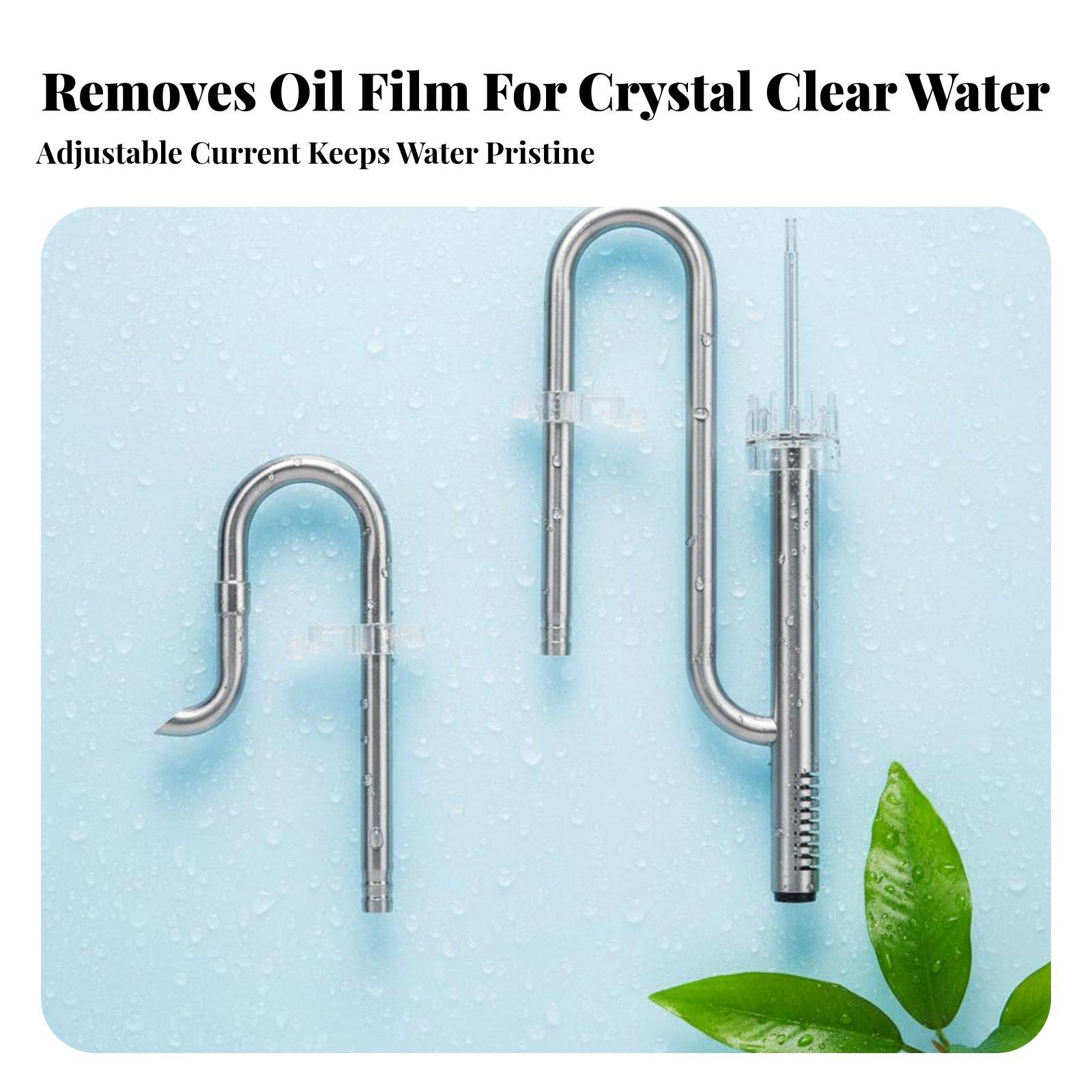 水槽用調整可能な吸水・排水パイプろ過ポンプキット、ステンレス - Planted Aquarium Tank Kit のレビューと価格